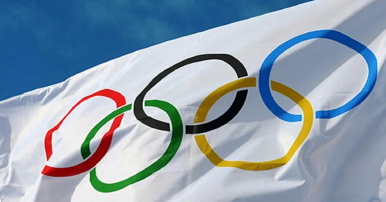 bandeira publicidade nas Olimpíadas