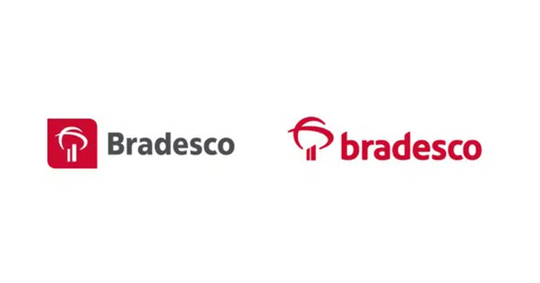 Mudança logo Bradesco