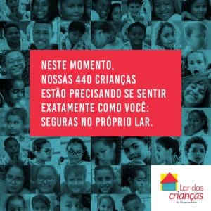 post social media Lar das Crianças