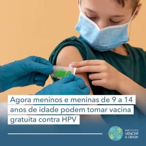 post social media Instituto Vencer o Câncer